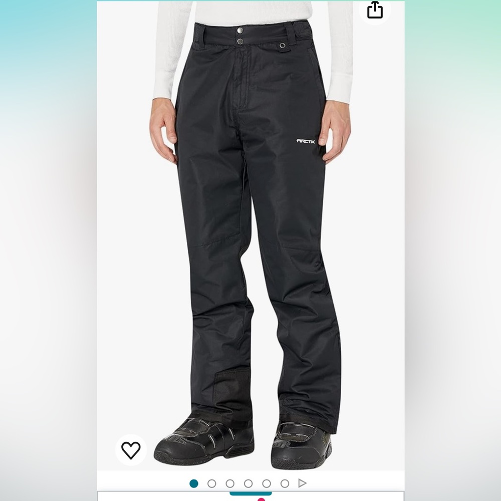 EUC Black Arctix Men's Essential Snow Pants size Large